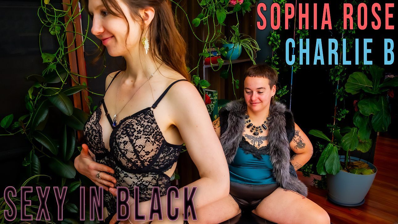 Charlie B, Sophia Rose - Charlie B and Sophia R - Sexy In Black