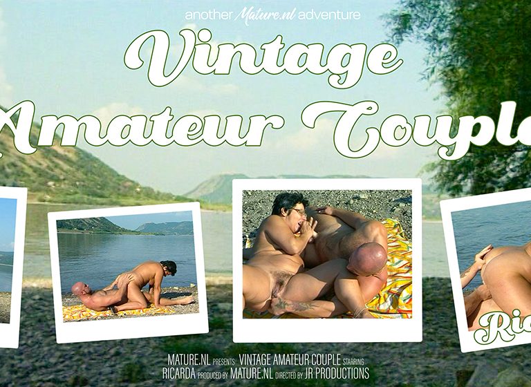 Ricarda – Vintage amateur couple having outdoor sex with each other where everyone can see them!