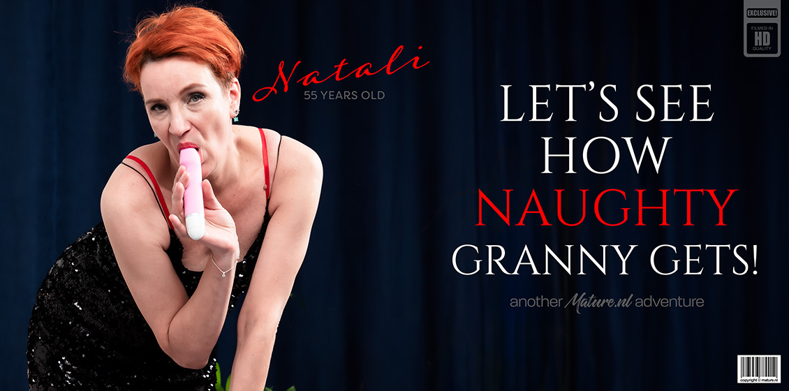 Natali E. - Natali E. is a red GILF that gets very naughty that even with her 55 years will make you cum