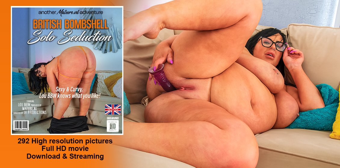 Lou BBW - Sexy and Curvy, Lou BBW Knows What You Like! British Bombshell Solo Seduction