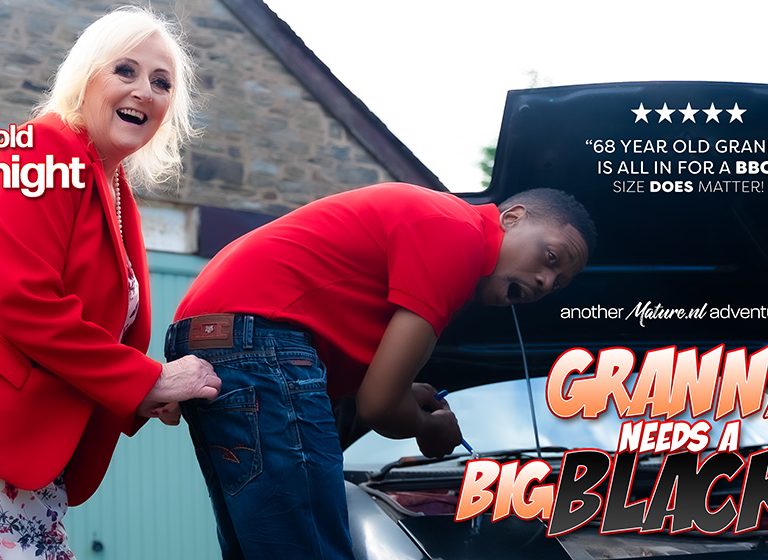 Claire Knight, Mr. Longwood – British Claire Knight is a 68 year old granny who craves a big black cock to fuck her!