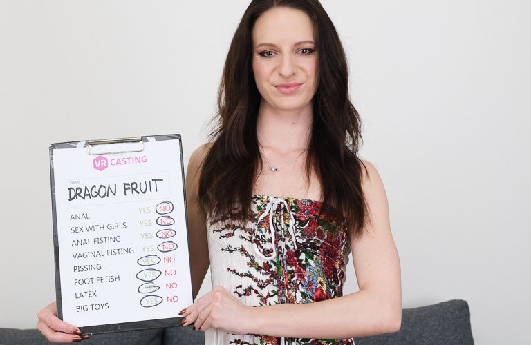 Dragon Fruit – Czech VR Casting 252 – My First VR Experience